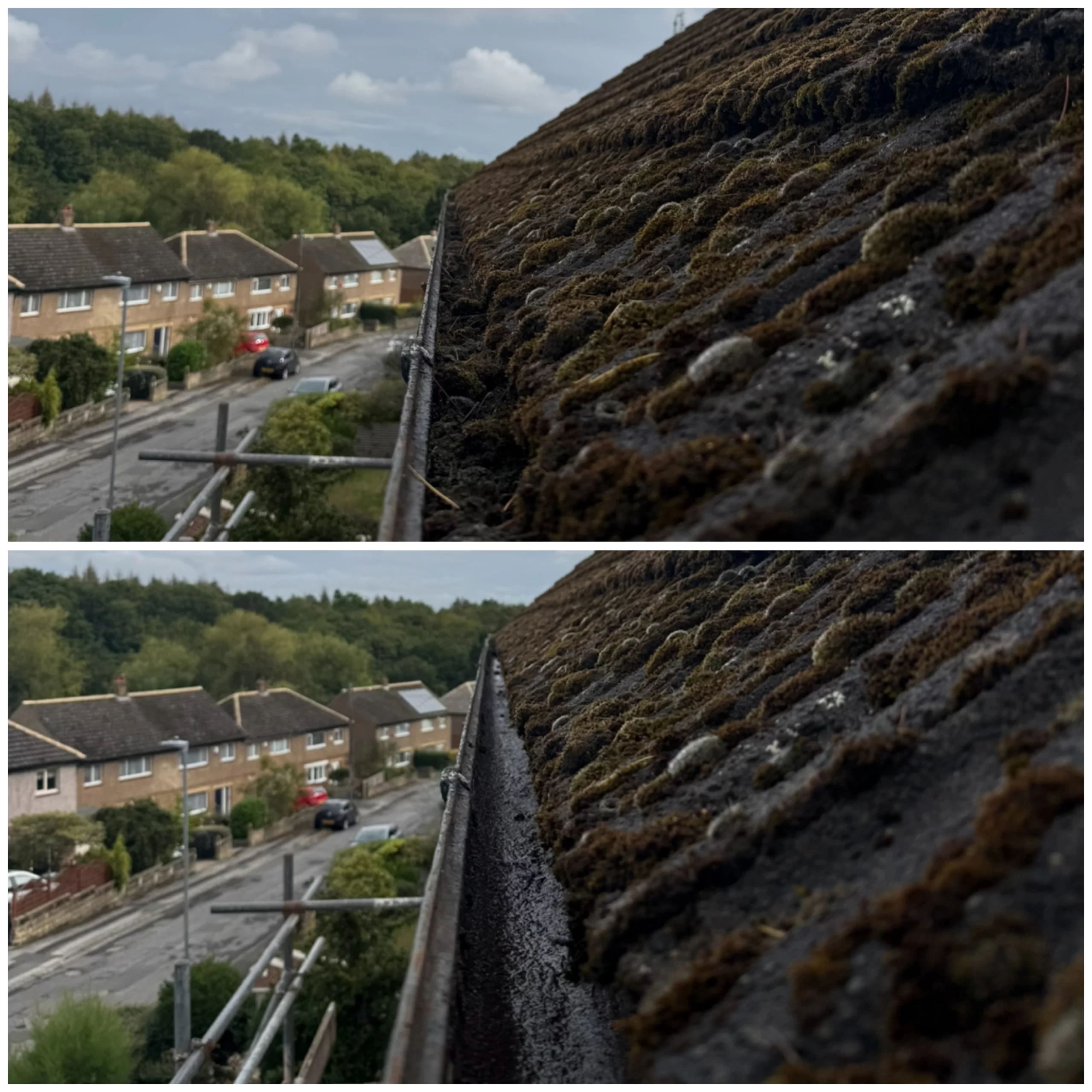 Professional gutter clearance in Bolton by ProShine Pressure Washing